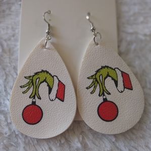 Grinch earrings